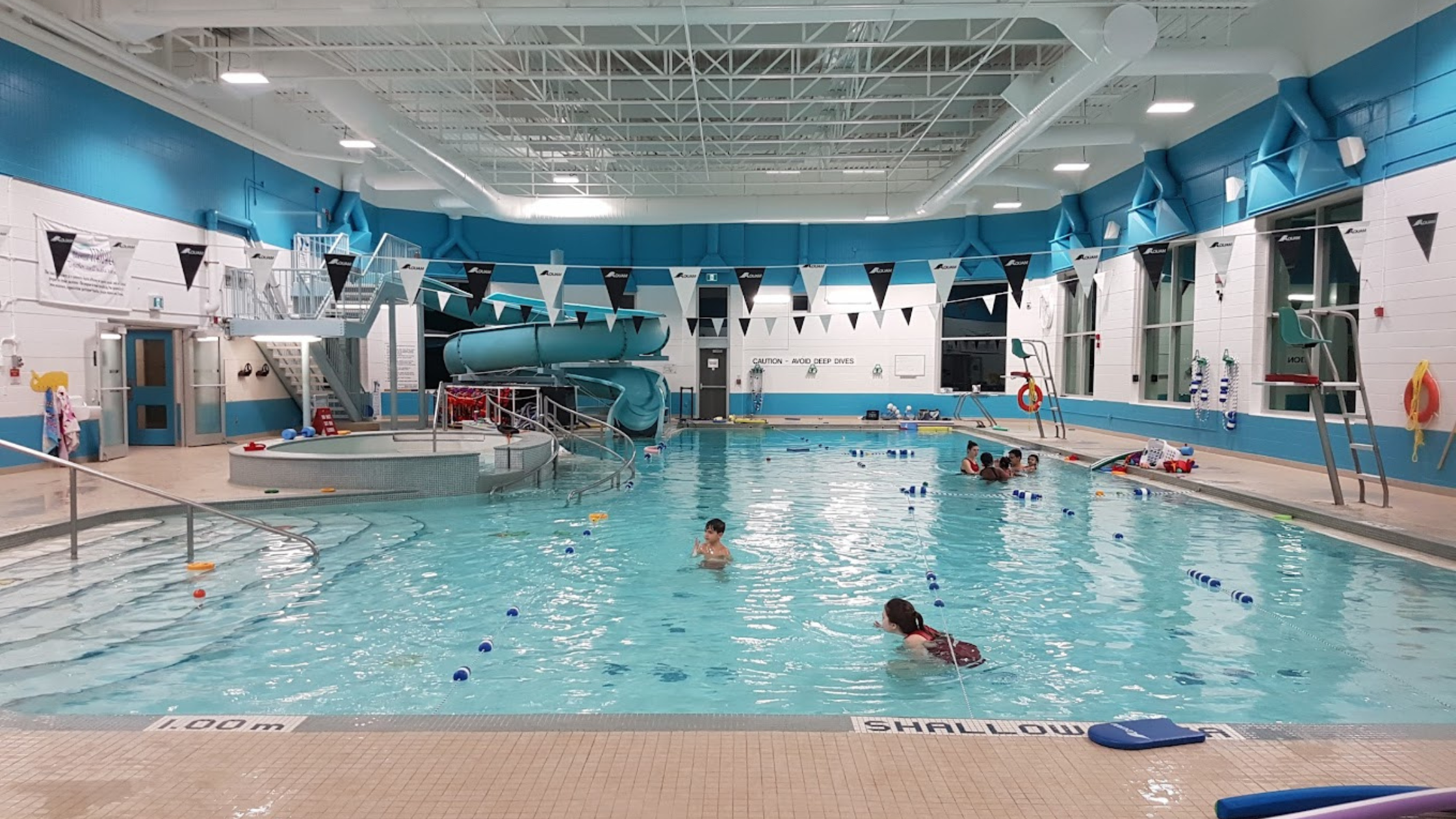 Swimming Pool Area at Glen Abbey Community Centre in Oakville, Ontario